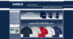 Desktop Screenshot of airbushelicoptersincstore.com